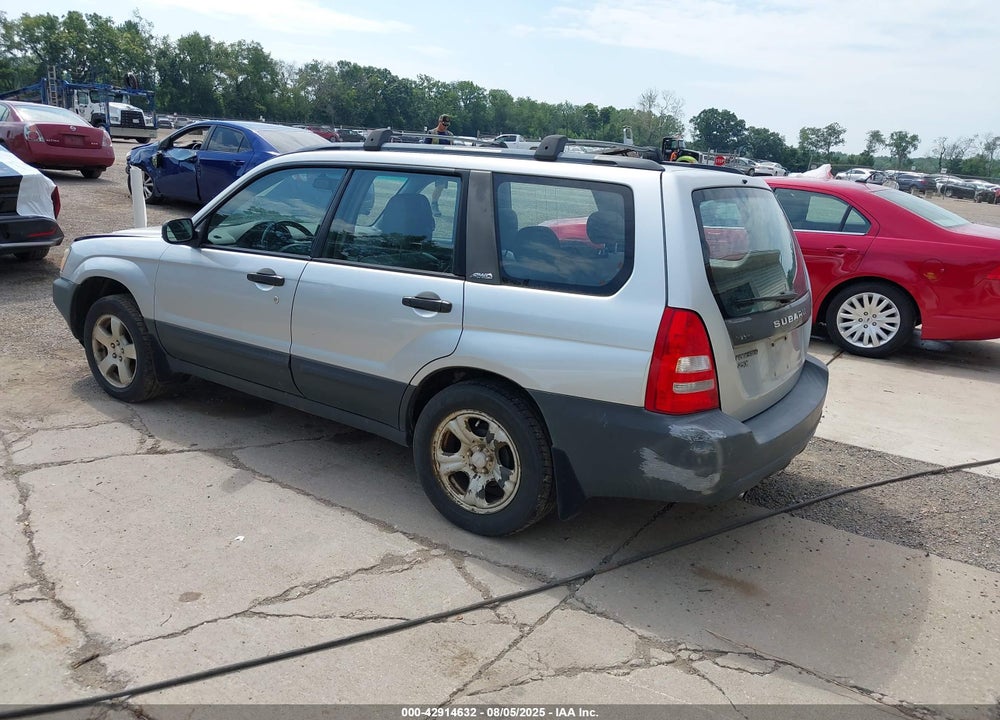 2004 SUBARU FORESTER 2.5X VIN: JF1SG63644H757617