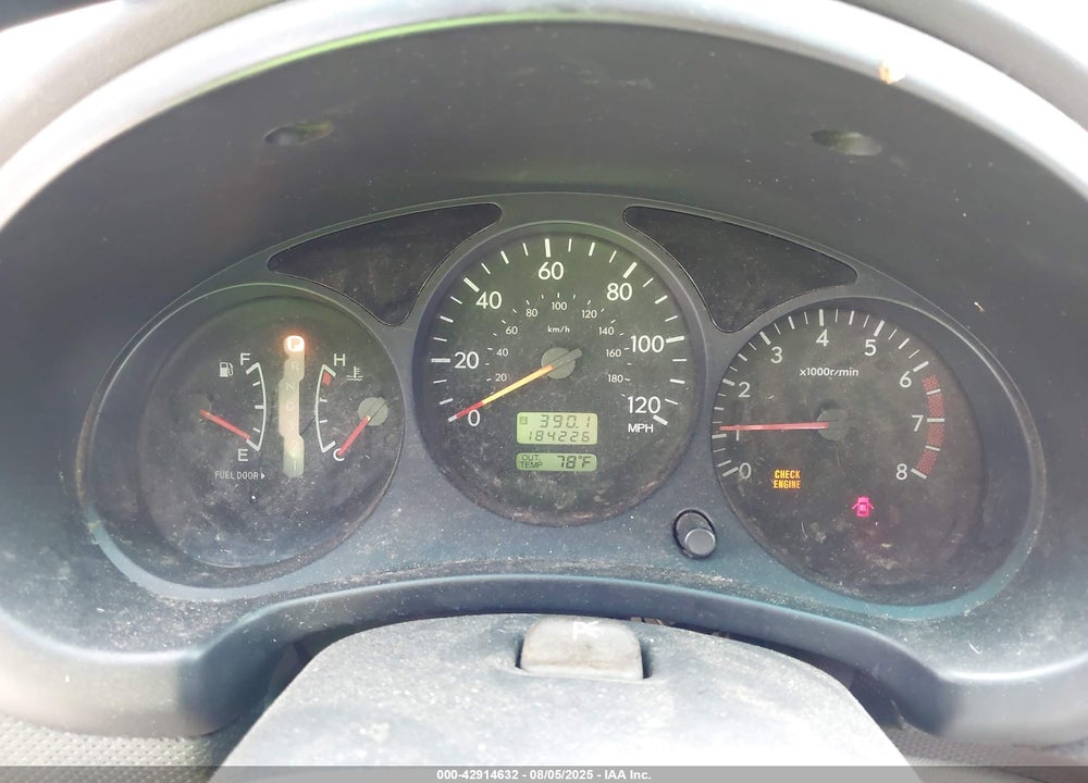 2004 SUBARU FORESTER 2.5X VIN: JF1SG63644H757617