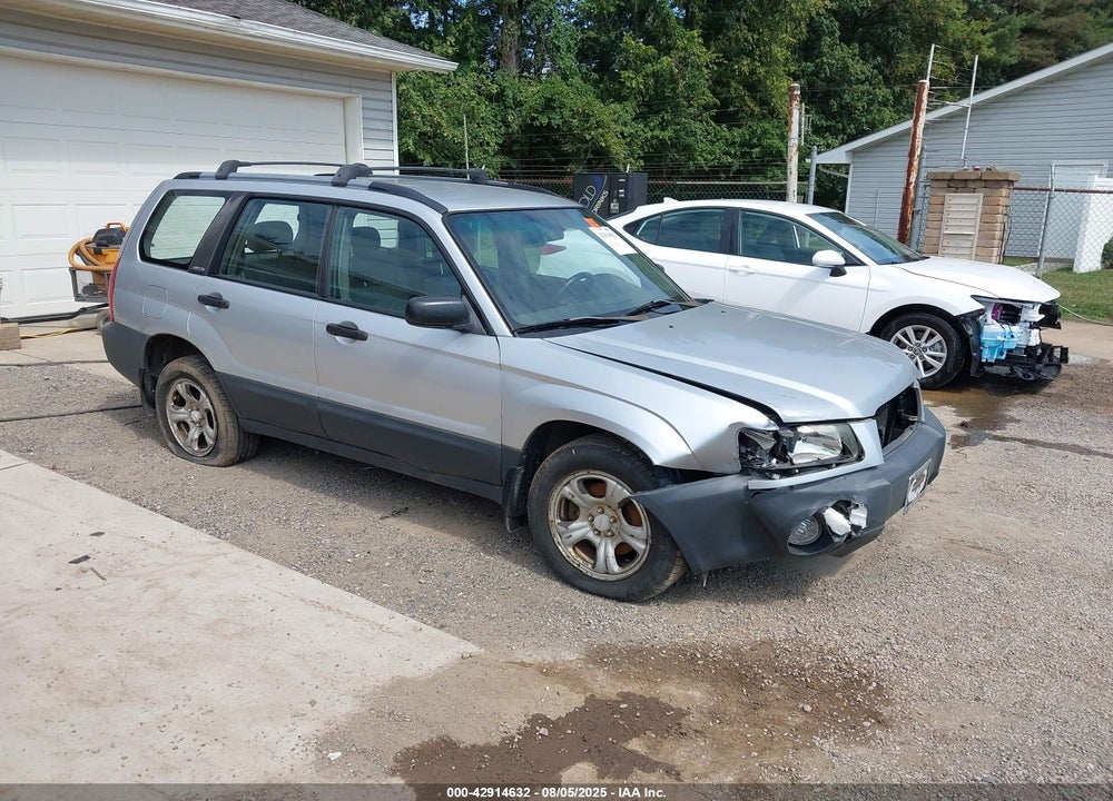2004 SUBARU FORESTER 2.5X VIN: JF1SG63644H757617