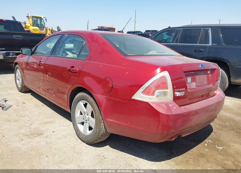 2008 FORD FUSION SE VIN: 3FAHP07188R181542