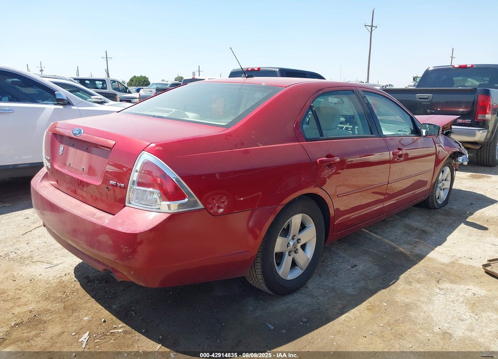 2008 FORD FUSION SE VIN: 3FAHP07188R181542