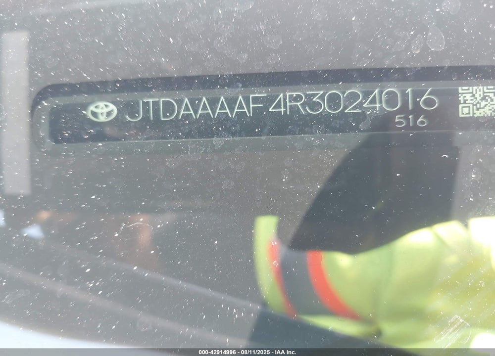2024 TOYOTA CROWN XLE VIN: JTDAAAAF4R3024016