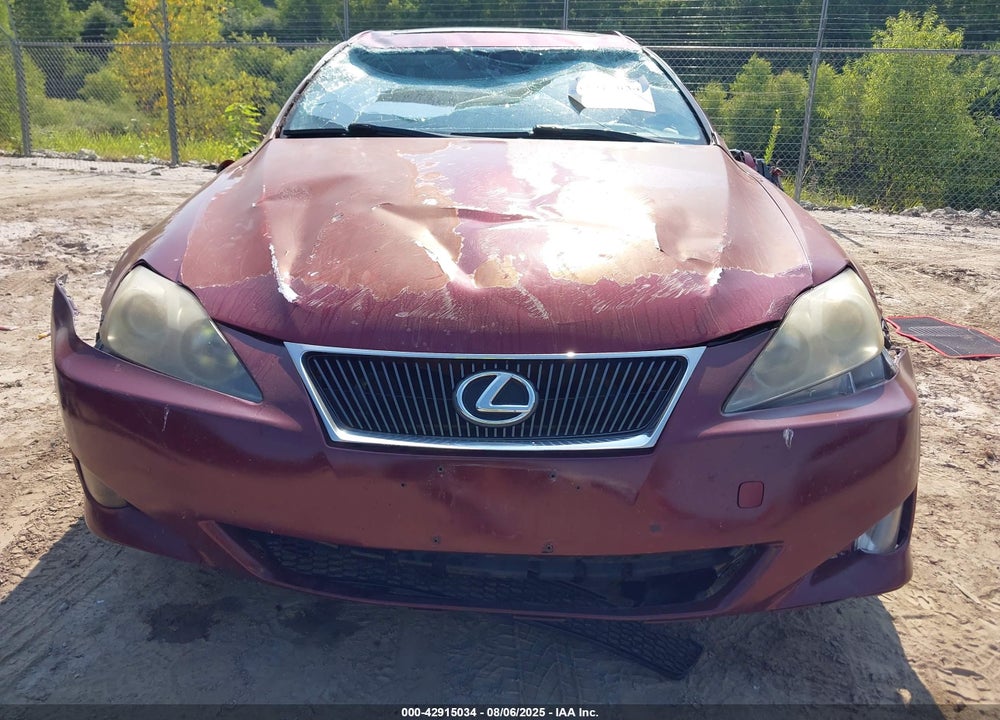 2007 LEXUS IS 250 VIN: JTHCK262272010733
