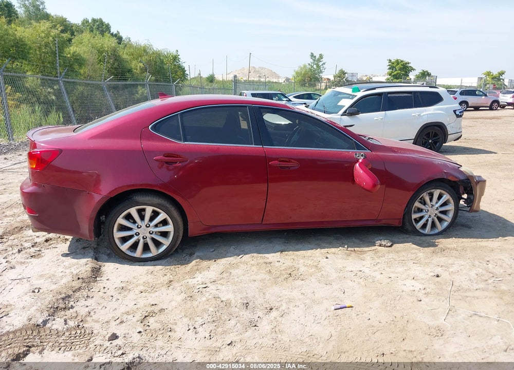 2007 LEXUS IS 250 VIN: JTHCK262272010733
