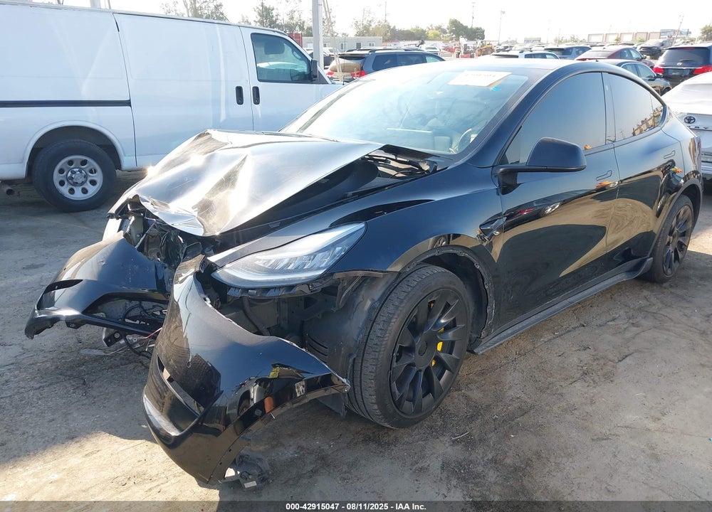 2021 TESLA MODEL Y VIN: 5YJYGDED7MF122895