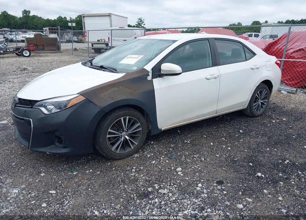 2016 TOYOTA COROLLA VIN: 5YFBURHE1GP537901