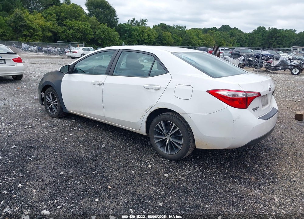 2016 TOYOTA COROLLA VIN: 5YFBURHE1GP537901