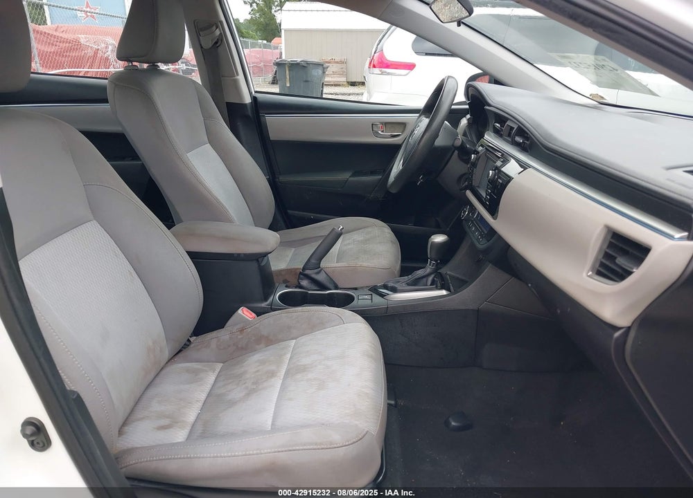 2016 TOYOTA COROLLA VIN: 5YFBURHE1GP537901