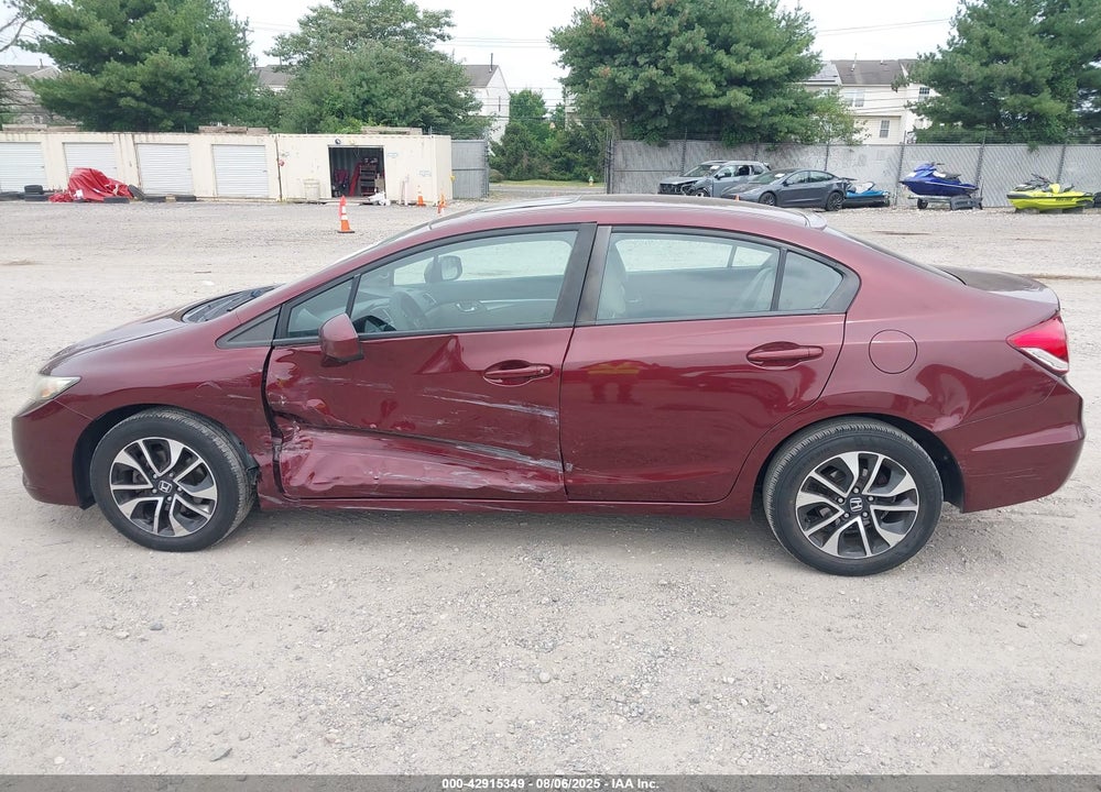 2013 HONDA CIVIC VIN: 19XFB2F85DE216128