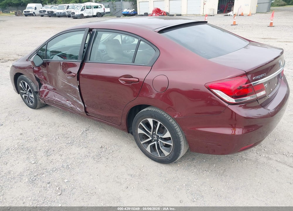 2013 HONDA CIVIC VIN: 19XFB2F85DE216128