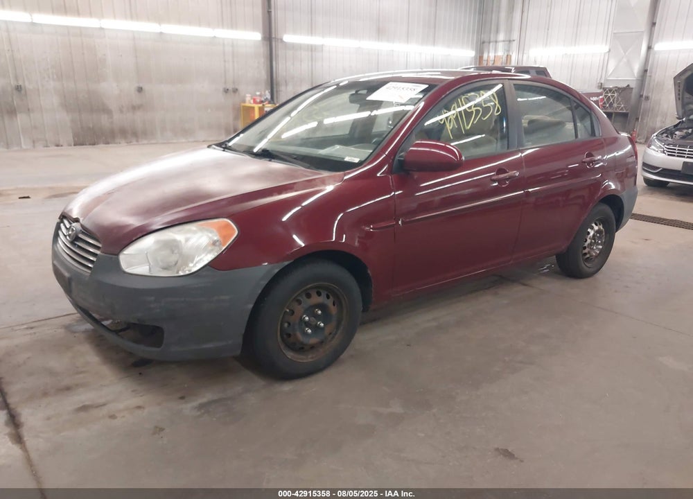 2009 HYUNDAI ACCENT VIN: KMHCN46C99U384045