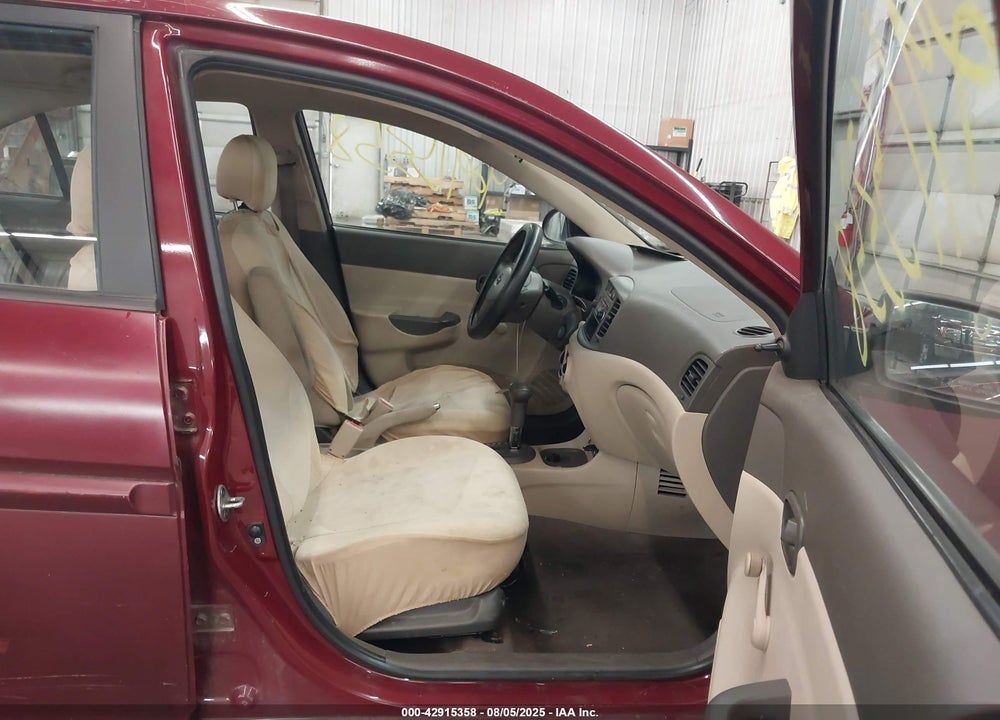 2009 HYUNDAI ACCENT VIN: KMHCN46C99U384045