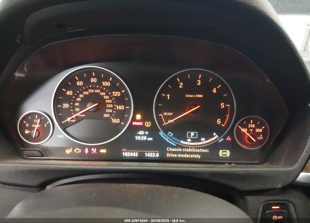 2014 BMW 3 SERIES VIN: WBA3D5C57EKX96034