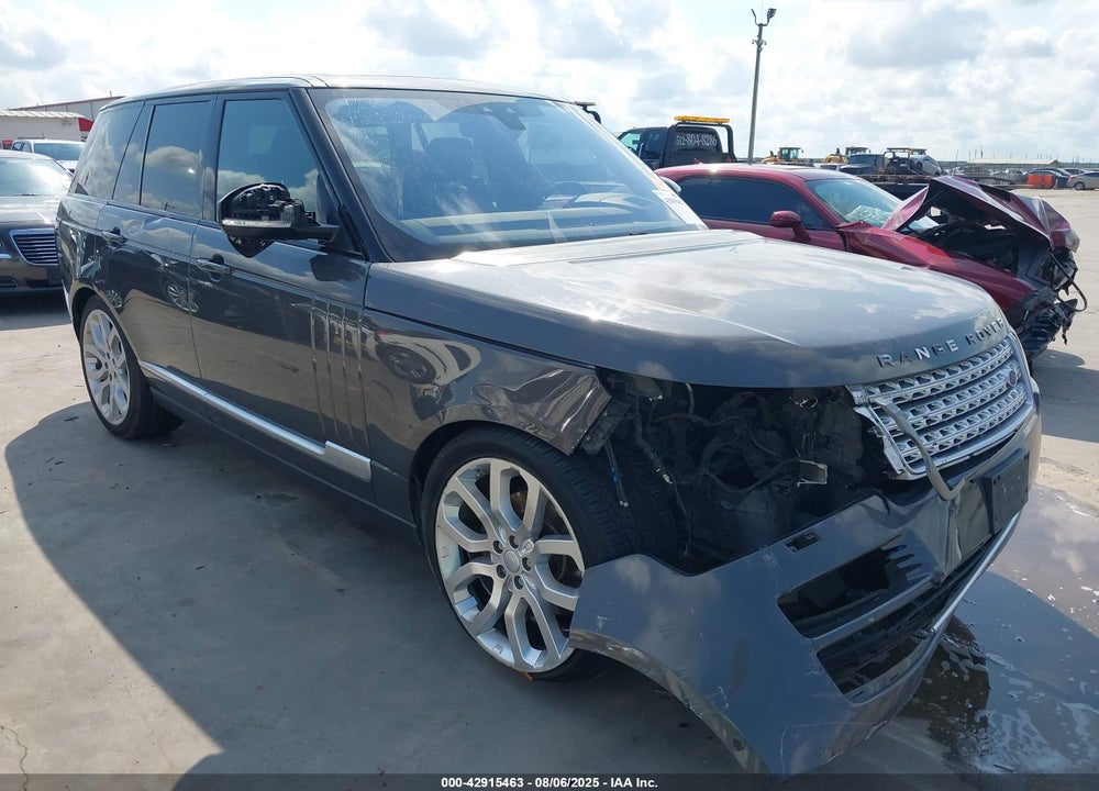 2017 LAND ROVER RANGE ROVER 3.0L V6 TURBOCHARGED DIESEL HSE TD6 VIN: SALGS2FK8HA322915