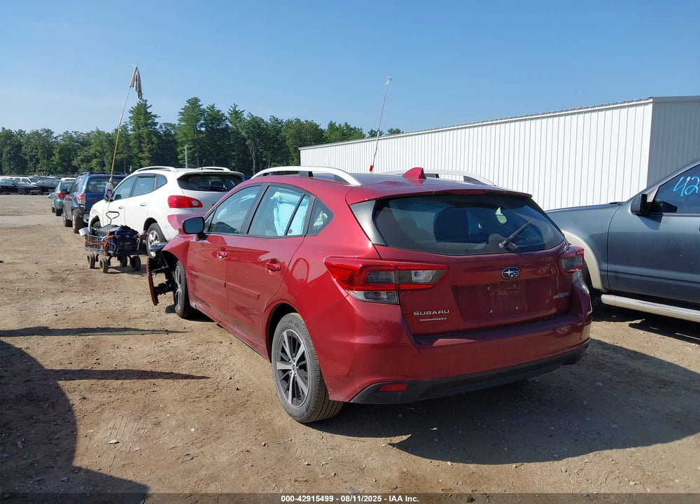 2021 SUBARU IMPREZA VIN: 4S3GTAV61M3707931