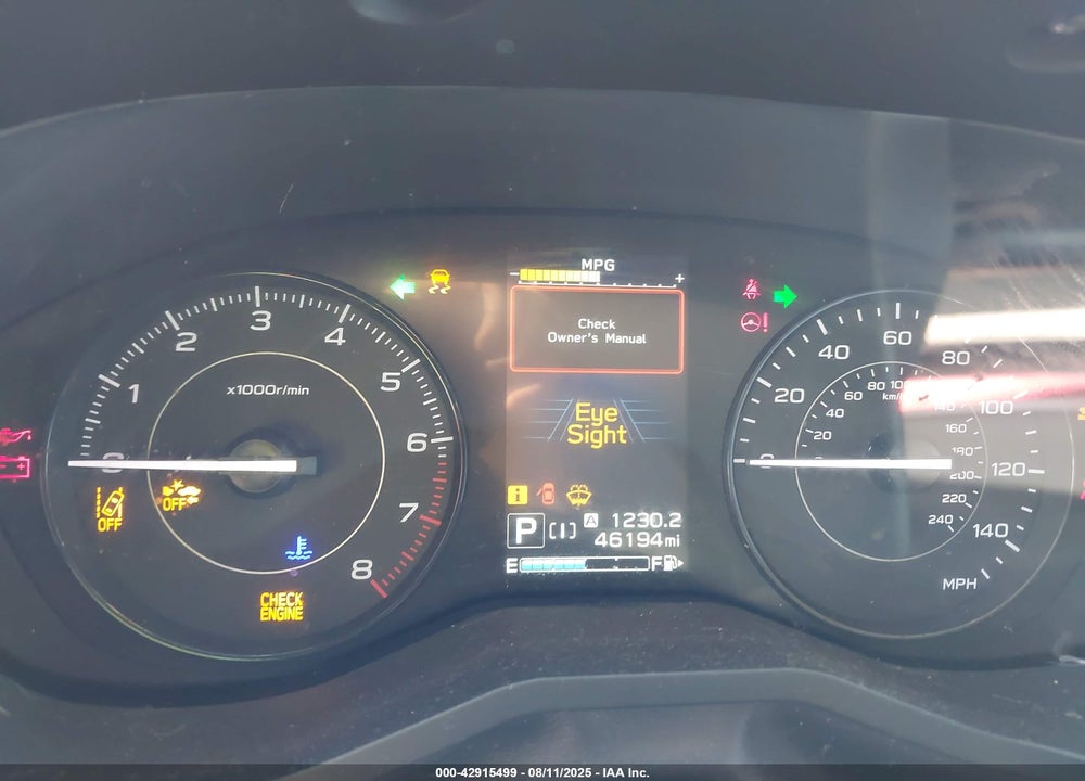 2021 SUBARU IMPREZA VIN: 4S3GTAV61M3707931