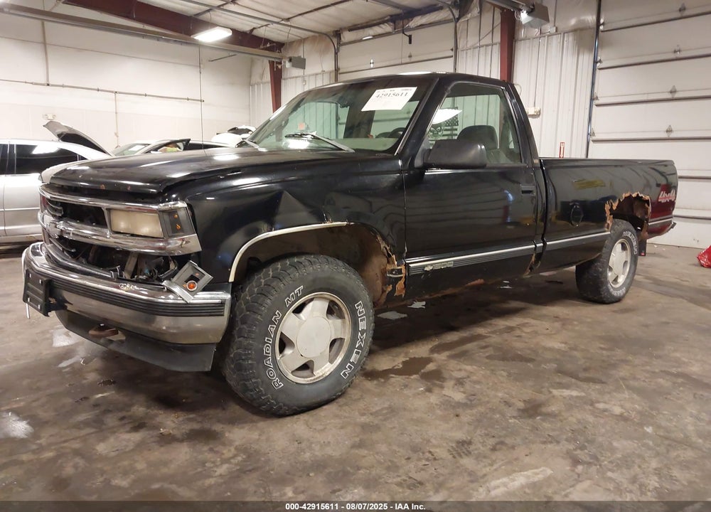 1998 CHEVROLET K1500 FLEETSIDE VIN: 1GCEK14M8WZ120023