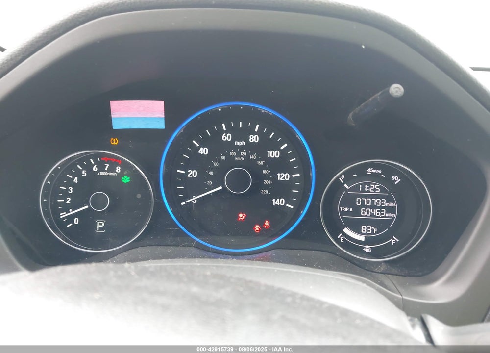 2018 HONDA HR-V VIN: 3CZRU6H58JM710836