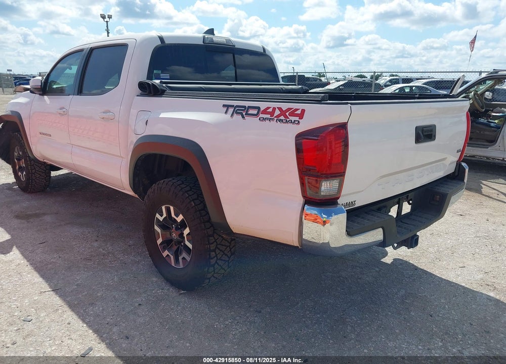 2019 TOYOTA TACOMA DOUBLE CAB/SR/SR5/TRD SPORT/TRD OFF ROAD/TRD PRO VIN: 5TFCZ5AN3KX170728