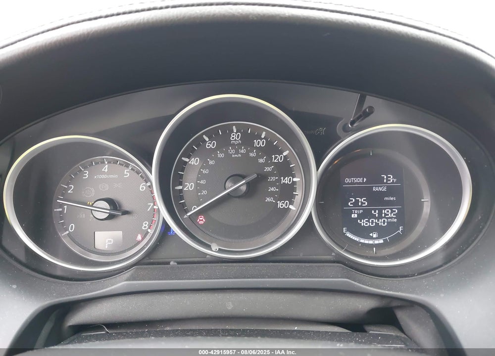 2016 MAZDA 6 VIN: JM1GJ1U54G1471807