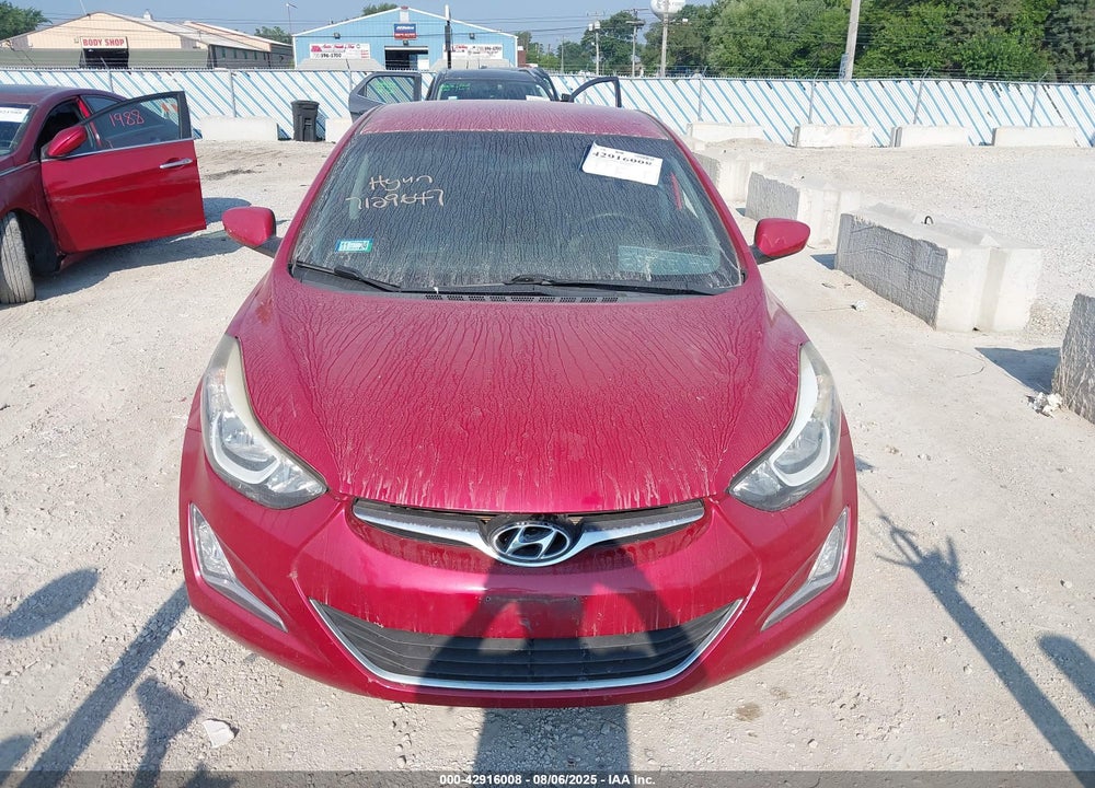 2016 HYUNDAI ELANTRA VIN: KMHDH4AE6GU542228