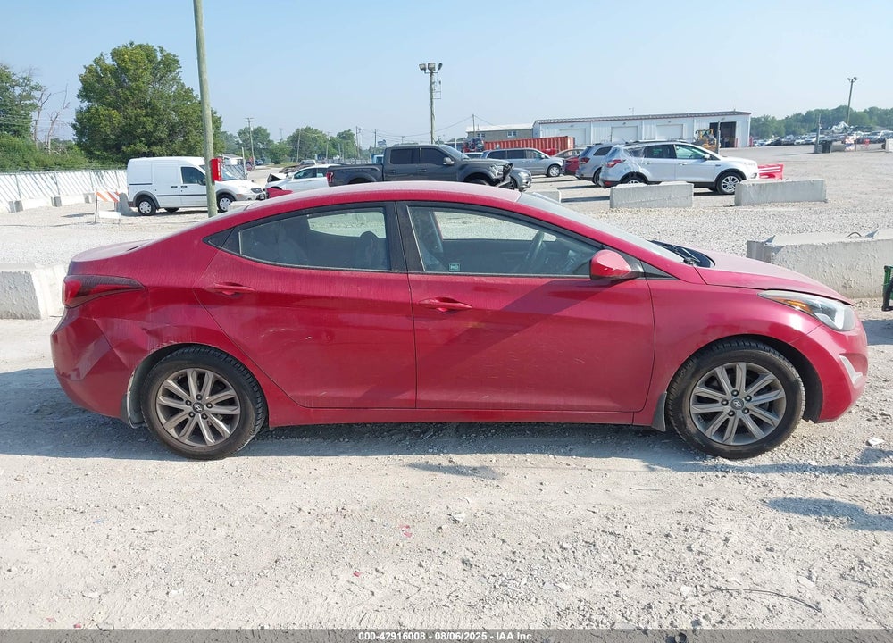 2016 HYUNDAI ELANTRA VIN: KMHDH4AE6GU542228