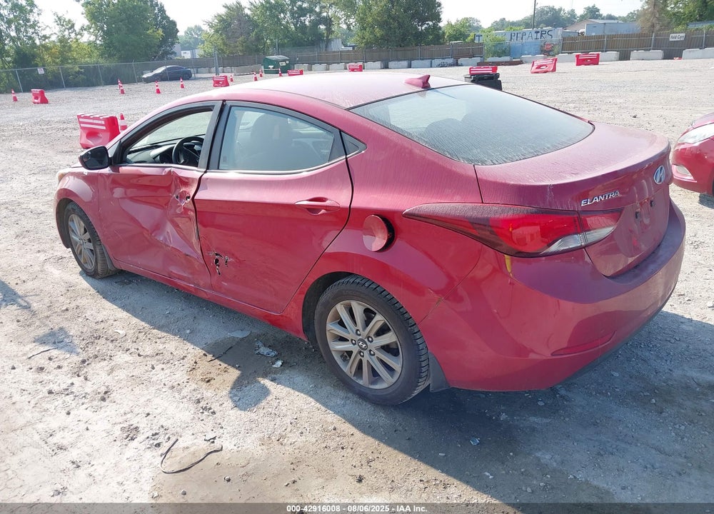 2016 HYUNDAI ELANTRA VIN: KMHDH4AE6GU542228