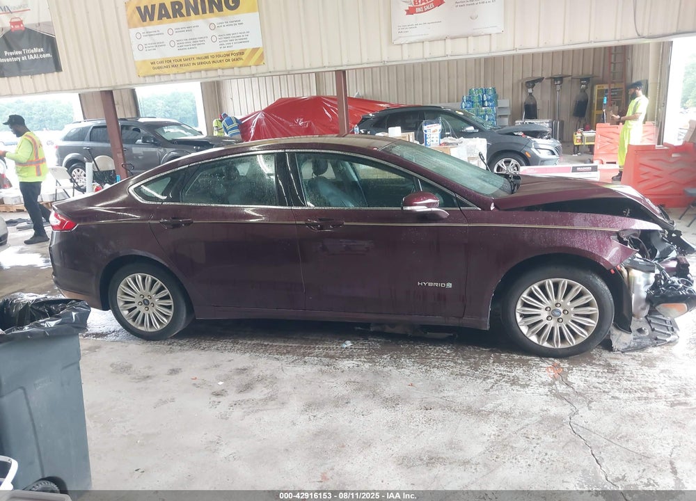 2013 FORD FUSION VIN: 3FA6P0LU2DR178539