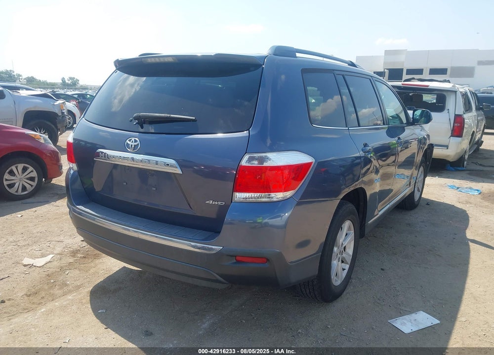 2013 TOYOTA HIGHLANDER VIN: 5TDBK3EHXDS177032