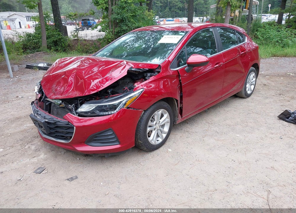 2019 CHEVROLET CRUZE VIN: 3G1BE6SM5KS567080