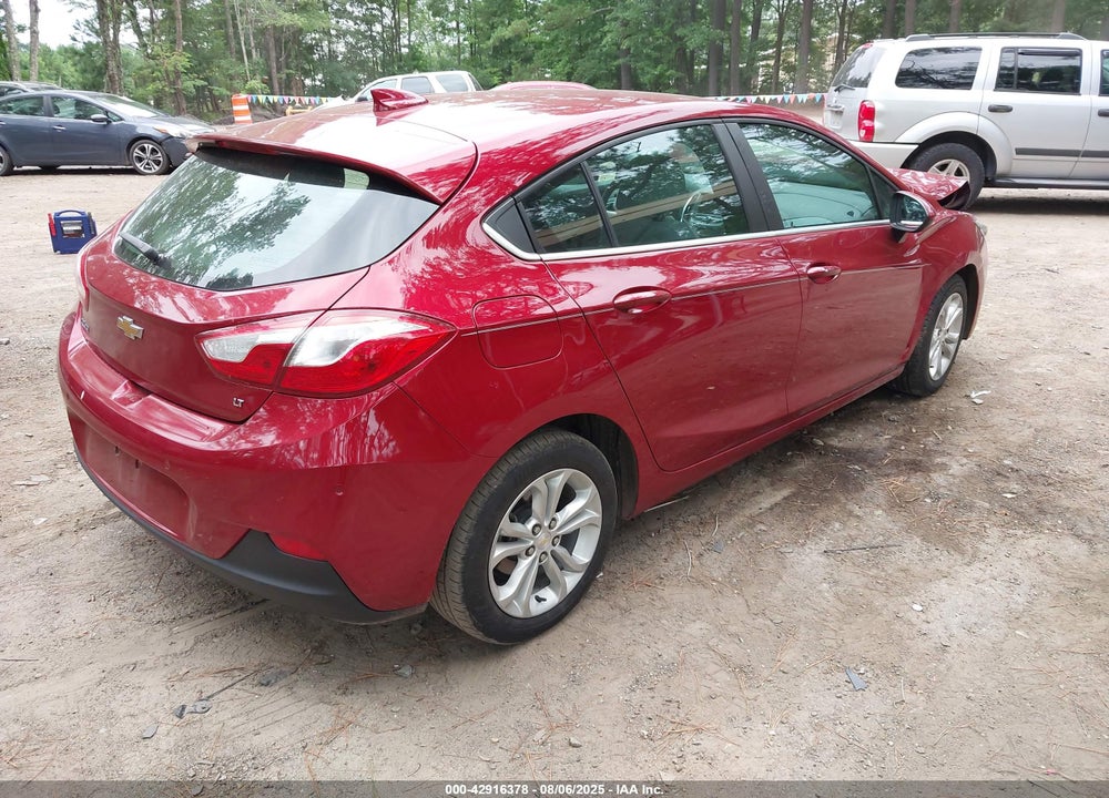 2019 CHEVROLET CRUZE VIN: 3G1BE6SM5KS567080