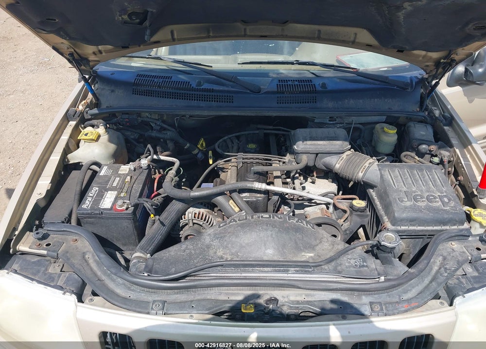 2000 JEEP GRAND CHEROKEE LIMITED VIN: 1J4GW58S4YC139603