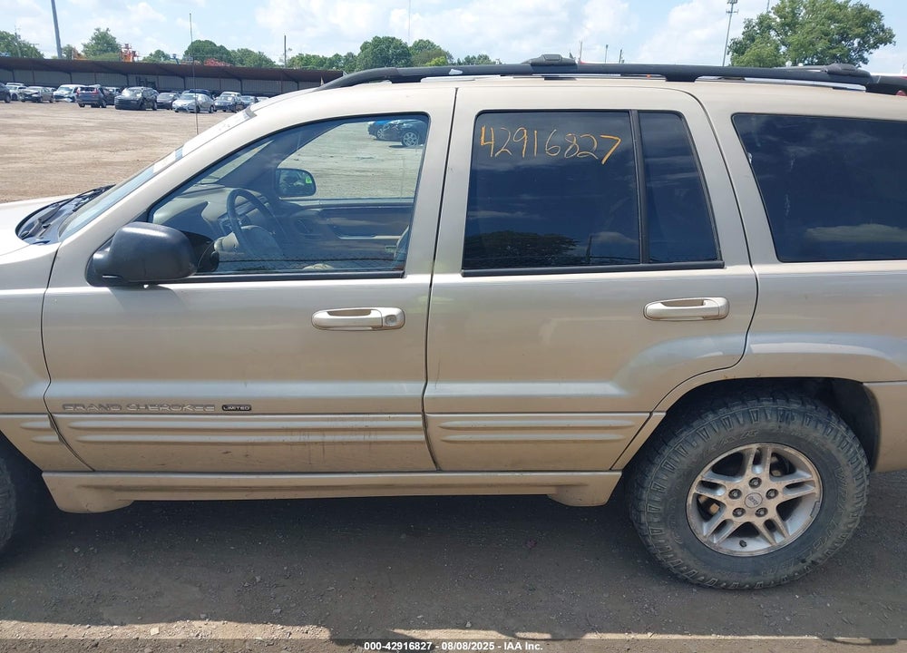 2000 JEEP GRAND CHEROKEE LIMITED VIN: 1J4GW58S4YC139603