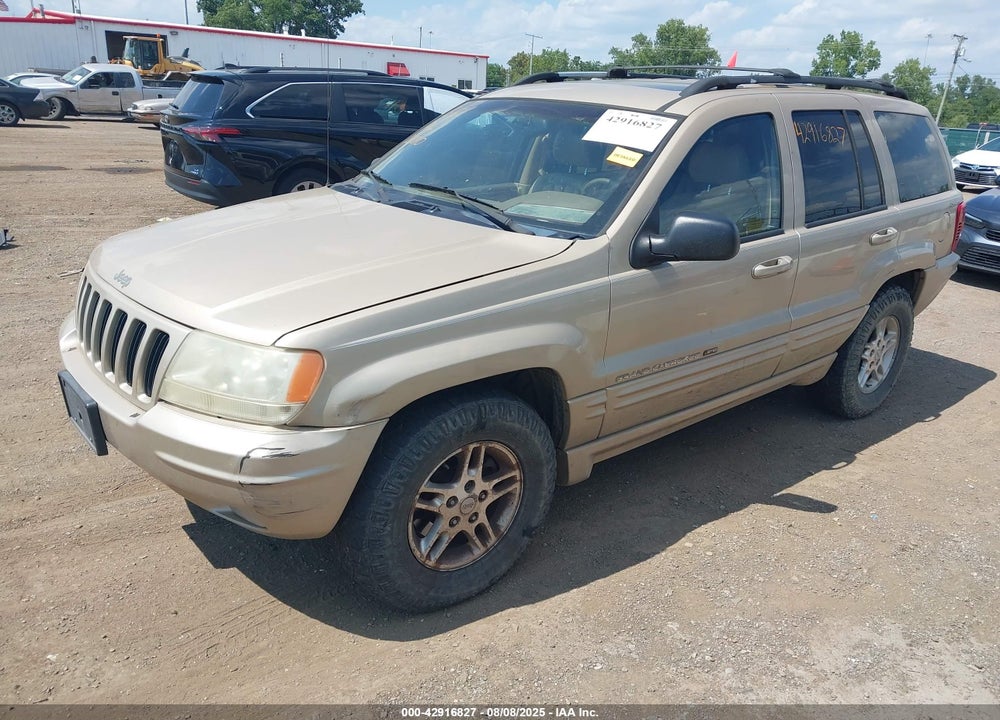 2000 JEEP GRAND CHEROKEE LIMITED VIN: 1J4GW58S4YC139603