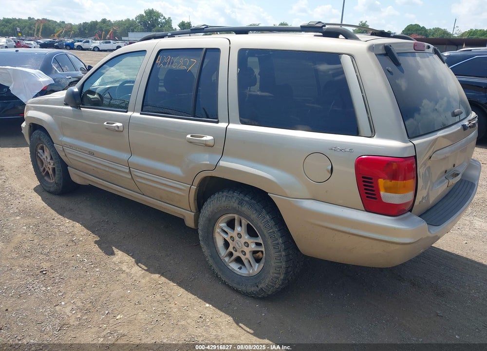 2000 JEEP GRAND CHEROKEE LIMITED VIN: 1J4GW58S4YC139603