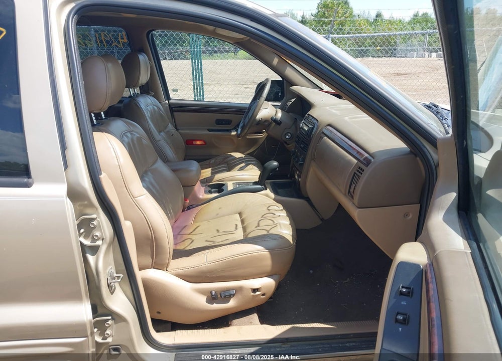2000 JEEP GRAND CHEROKEE LIMITED VIN: 1J4GW58S4YC139603