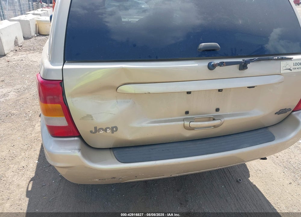 2000 JEEP GRAND CHEROKEE LIMITED VIN: 1J4GW58S4YC139603