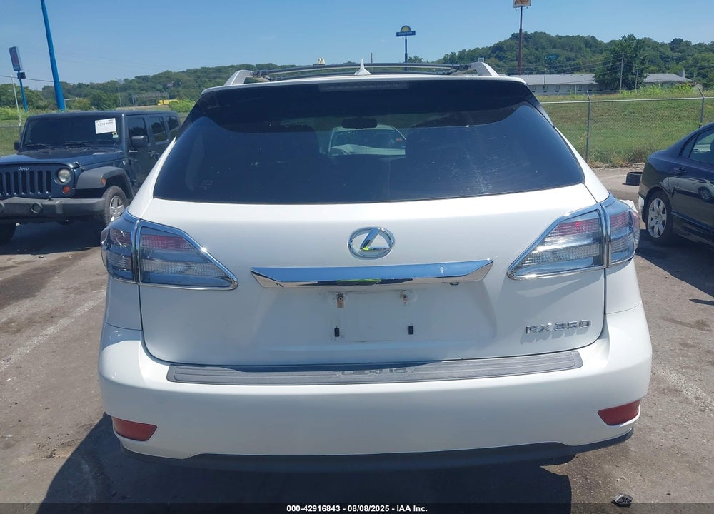 2011 LEXUS RX 350 VIN: JTJBK1BA0B2015021