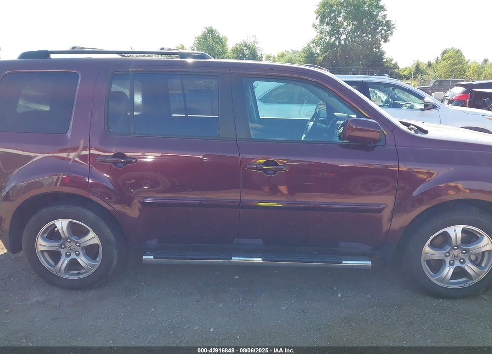 2013 HONDA PILOT VIN: 5FNYF4H62DB011252