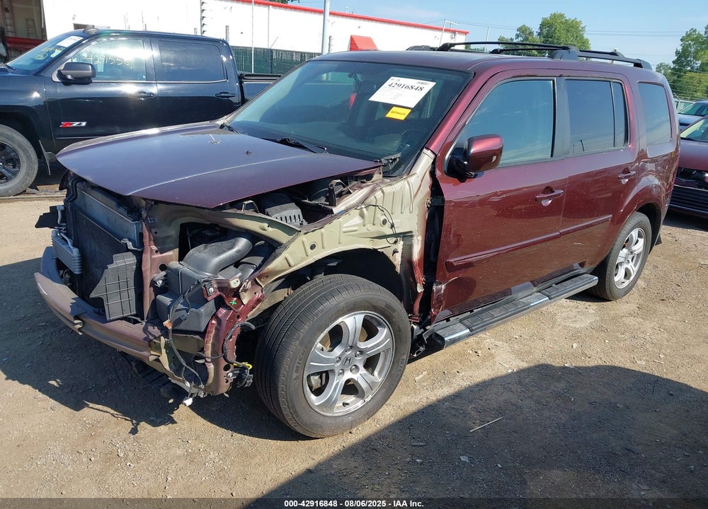 2013 HONDA PILOT VIN: 5FNYF4H62DB011252