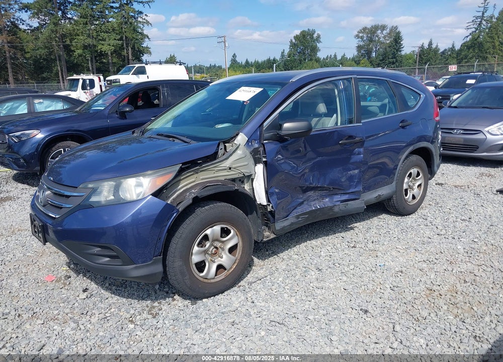 2013 HONDA CR-V LX VIN: 2HKRM4H37DH673359