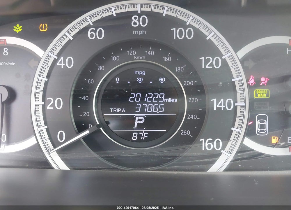 2013 HONDA ACCORD VIN: 1HGCR2F35DA155953