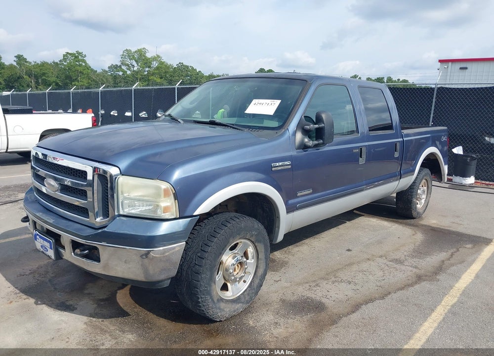 2005 FORD F-250 LARIAT/XL/XLT VIN: 1FTSW21P85EC80386