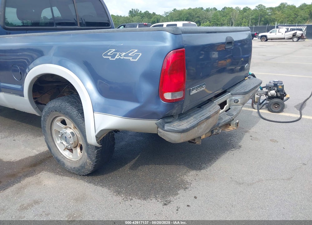 2005 FORD F-250 LARIAT/XL/XLT VIN: 1FTSW21P85EC80386
