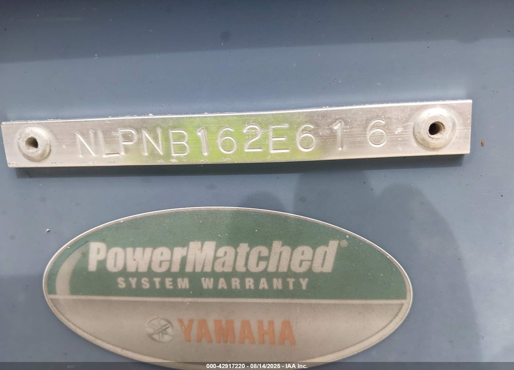 2016 TIDEWATER OTHER VIN: NLPNB162E616