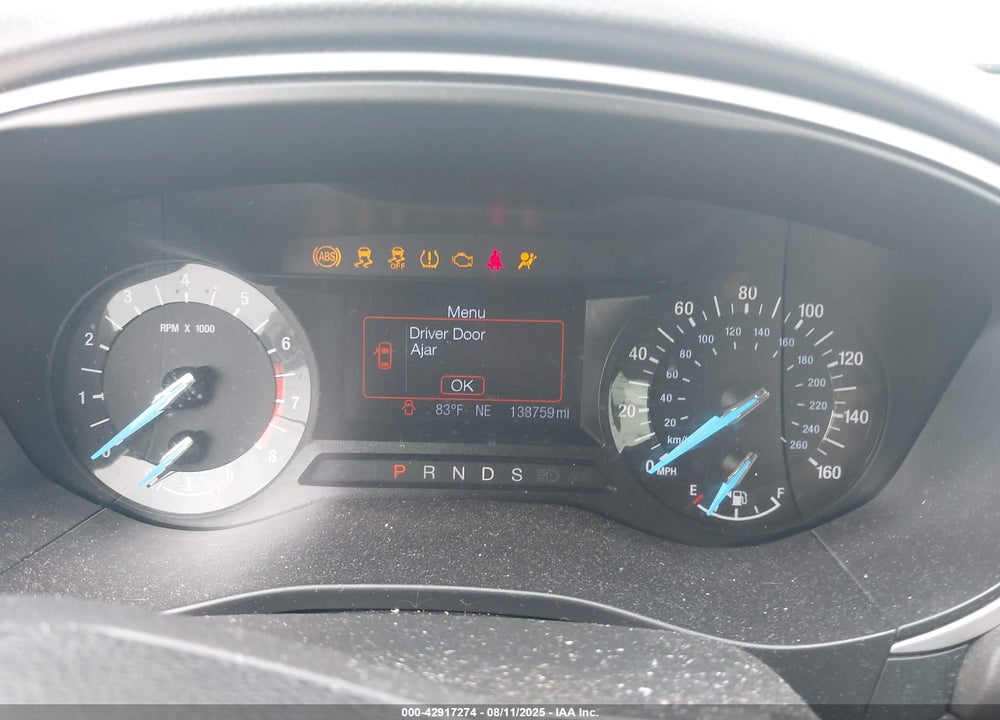 2013 FORD FUSION SE VIN: 3FA6P0HRXDR199143