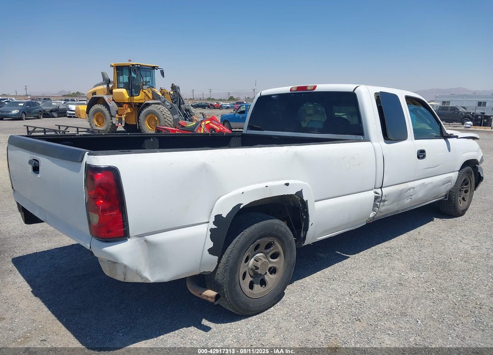 2006 CHEVROLET SILVERADO 1500 WORK TRUCK VIN: 1GCEC19V56E109406