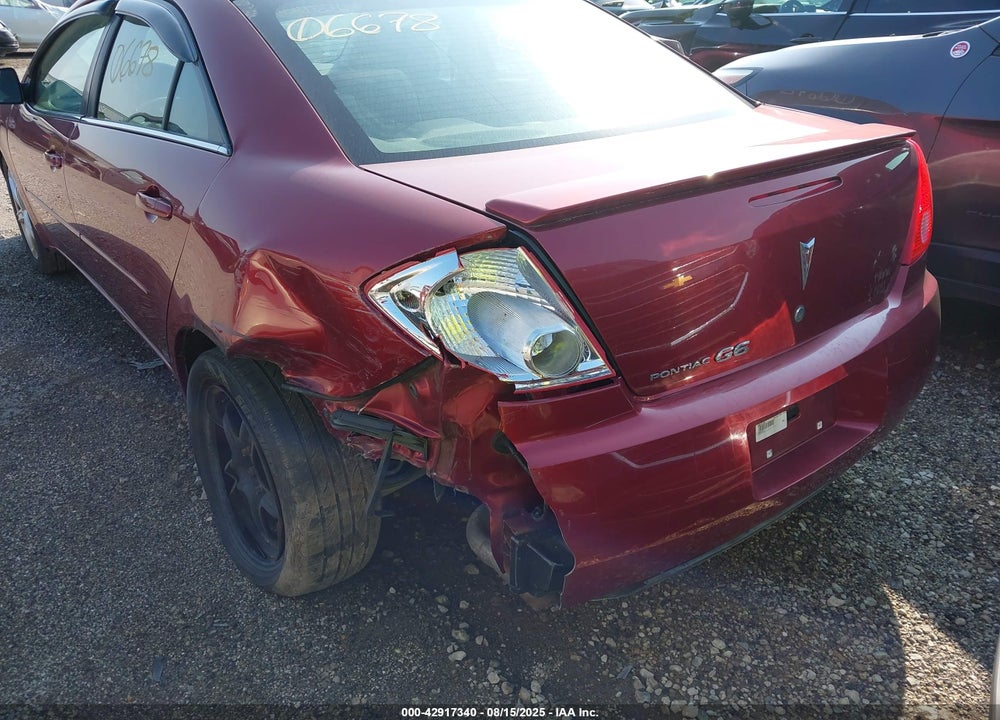 2008 PONTIAC G6 VIN: 1G2ZG57B684263450