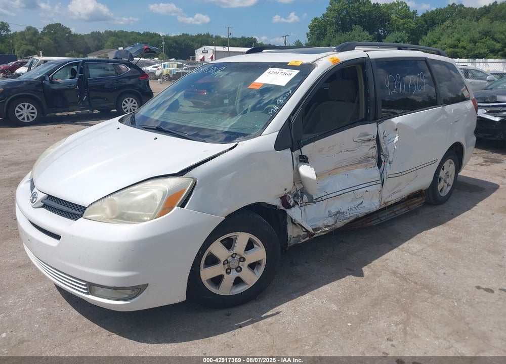 2005 TOYOTA SIENNA XLE VIN: 5TDZA22C65S244392