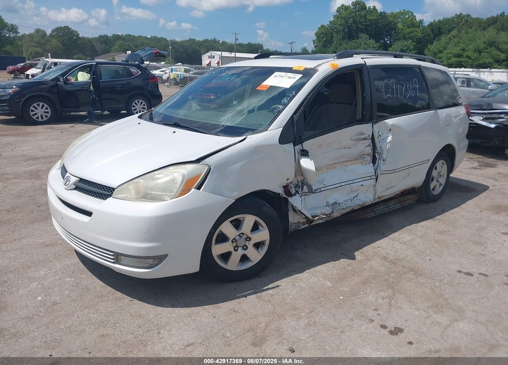 2005 TOYOTA SIENNA XLE VIN: 5TDZA22C65S244392